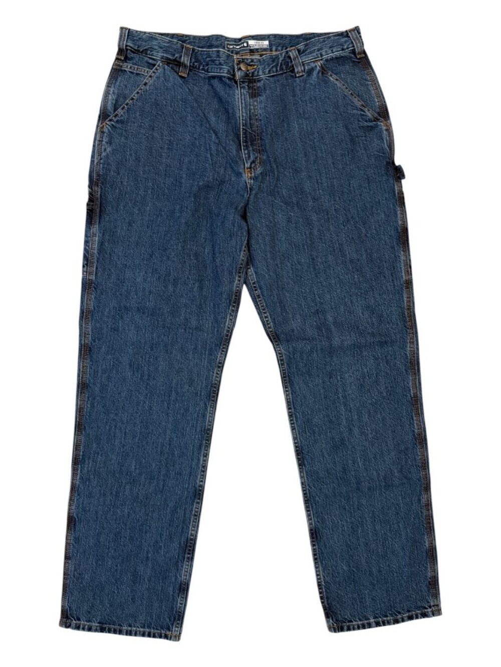 Carhartt Men's Loose Fit Utility Denim Work Pants Jeans 38x34 Blue New with Tags